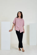 Bourbon Tshirt Salmon Pink
