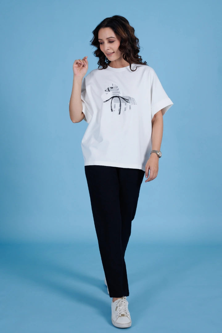 Sofia T Shirt White