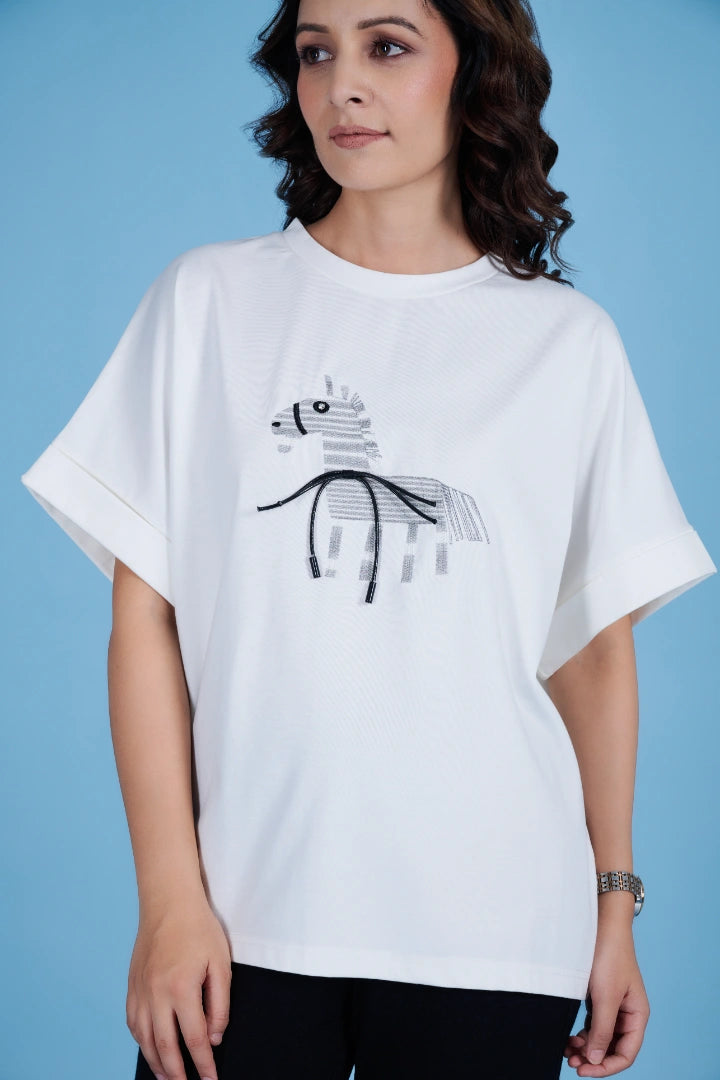 Sofia T Shirt White